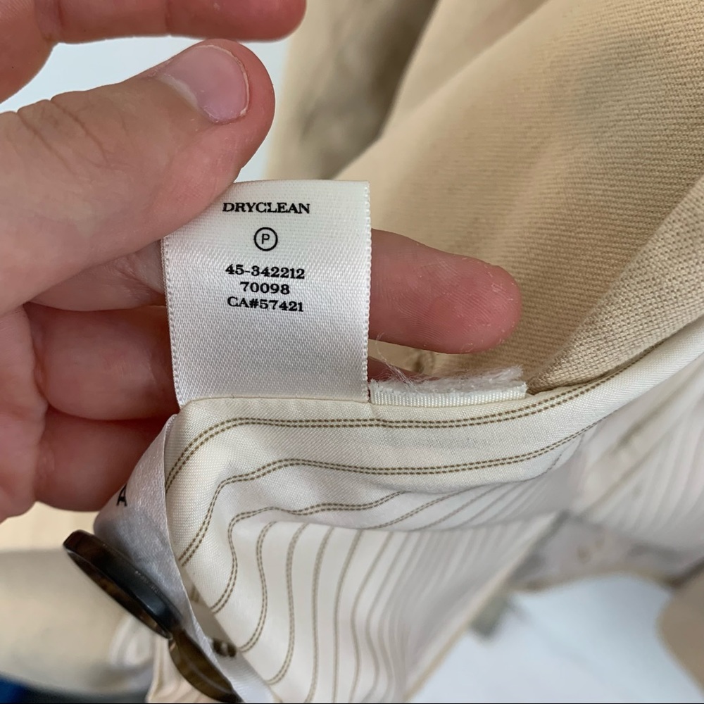 Ann Taylor Beige Women's Tailored Blazer - Picture 3 of 6